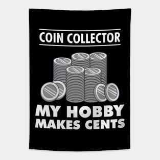 Numismatics - Coin Collector Tapestry