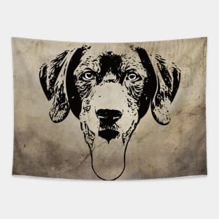 Black Labrador Tapestry