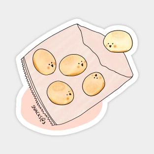 A pack of tamago boro Magnet