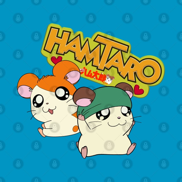 Hamtaro and Cappy Kaburu kun by Celestial Crafts