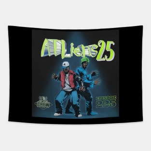 ATLIENS 25TH Tapestry