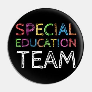 Special Education Team Sped Crew Teacher Pin