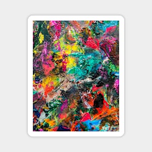 Nawlins Abstract Art Magnet