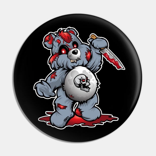 SCare Bear Pin by TinyTerrors