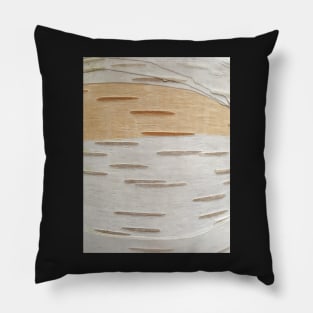 Bark - silver birch Pillow