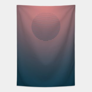 The sky over Mars Tapestry