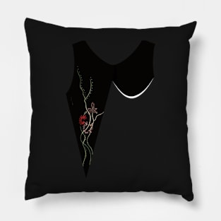 Half Sharp Black collar Pillow