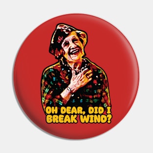 Break Wind - Aunt Bethany Christmas Design Pin