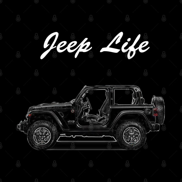 Jeep Life Side View by JFK KARZ