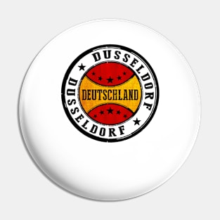 Stamp Of Dusseldorf Pin