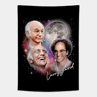 Larry David Moon Aesthetic Tapestry