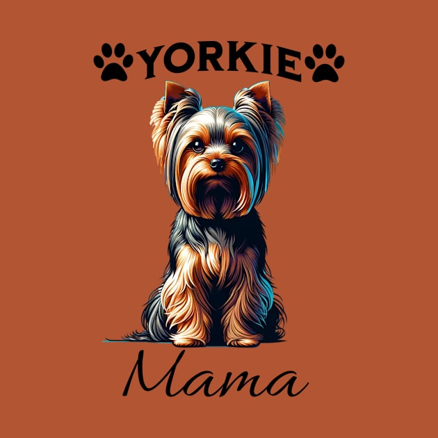 Yorkie Mama by Blue Raven Designs