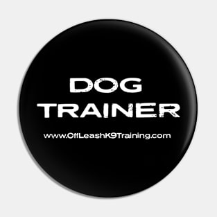 Dog Trainer Pin