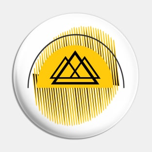 Modern Shirt Design Pin