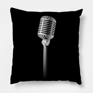 Retro Microphone Pillow