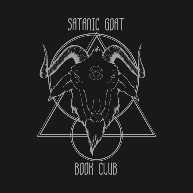 satanic goat book club by olivierlaflamme