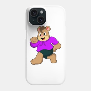 Bear at Running Phone Case