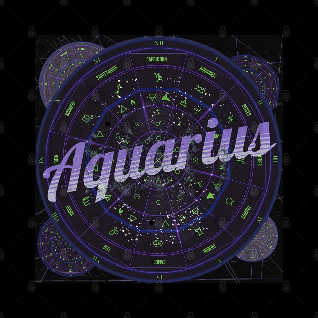 Aquarius Zodiac Astrology by Aurora X