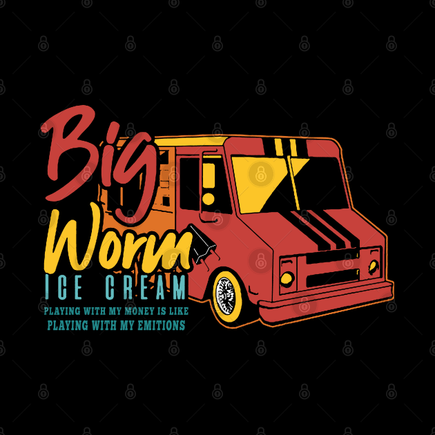 Retro Big Worm's Ice Cream by rajtuls