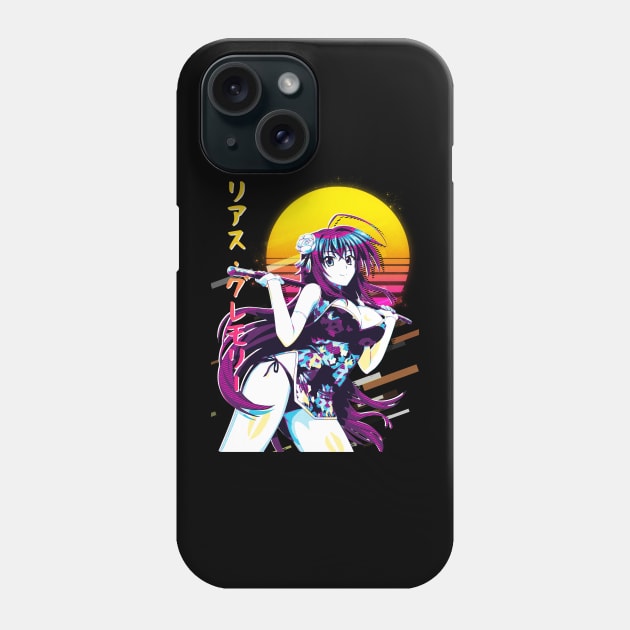 High School DxD - Rias Gremory Phone Case by 80sRetro