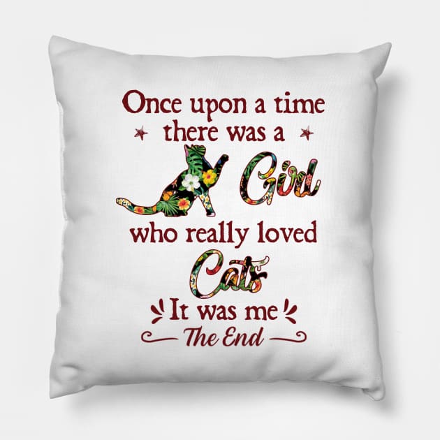 Once upon a time there was a girl Pillow by SamaraIvory