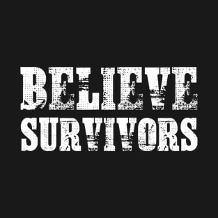 Believe Survivors Shirt #MeToo #BeAHero Walkout Support T-Shirt