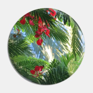 Tropical Floral Pin