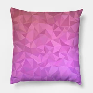 Abstract colorful low poly Pillow