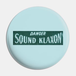 Klaxon Klax-off Pin