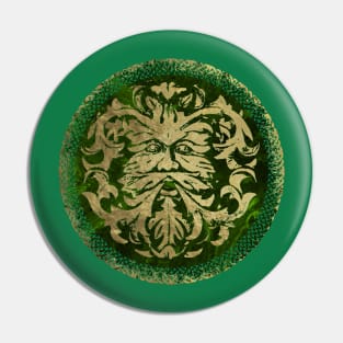 The Green Man Pin