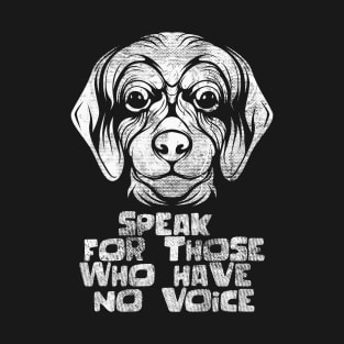 Animal Rights / Vegan Quote : Dog Face T-Shirt