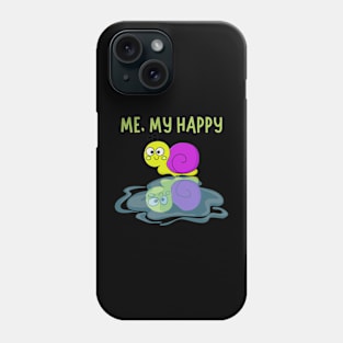 Funny snail Phone Case