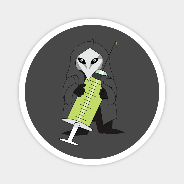 Scp 049 Cute Plague Doctor Spooky Scary Scp 049 Magnet Teepublic