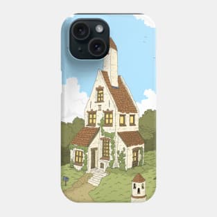 cottage core town house. Phone Case