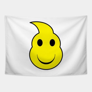 YELLOW HAPPY FACE. SAMER BRASIL Tapestry