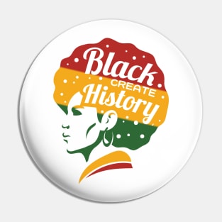 Black History Month Color Woman Black Create History Pin