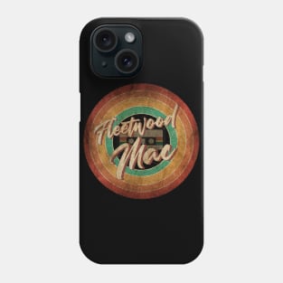 Fleetwood Mac Vintage Circle Art Phone Case