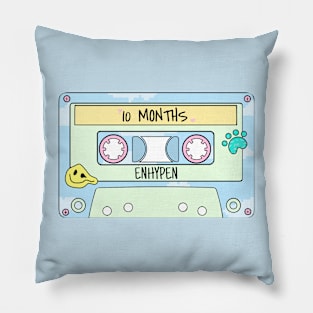 ENHYPEN 10 Months Cassette Tape Pillow