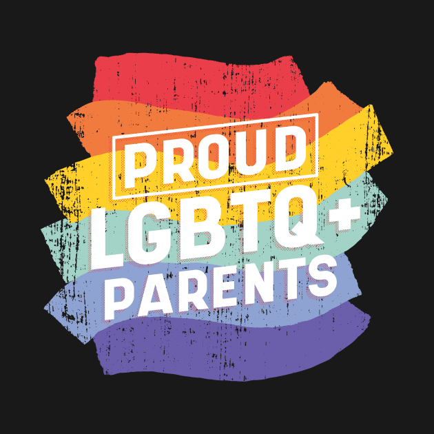 Proud Parents Pride Love LGBT Pride by OfCA Design