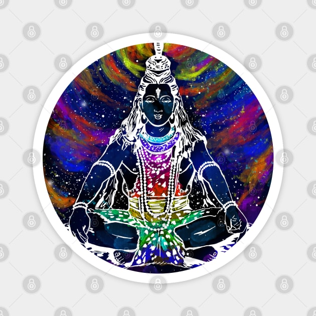 Shiva ( Hindu ) Magnet by artbysavi