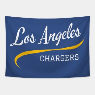 Chargers Retro Tapestry