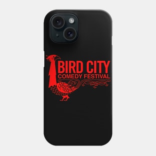 Old School Logo in Classic Red Phone Case