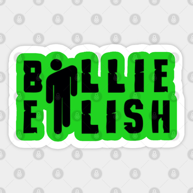 Billie Eilish - Billie Eilish - Naklejka | TeePublic PL