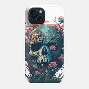 Skull Overgrowth Phone Case