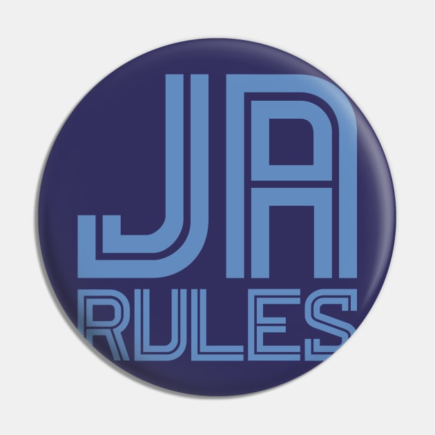 Ja Rules - Navy Pin by KFig21