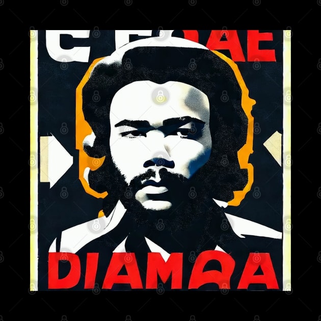 Donald Glover in the Style of Che Guevara by Prints Charming