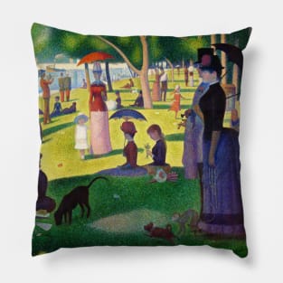 A Sunday on La Grande Jatte Pillow