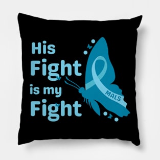 His fight is my fight (Butterfly) Pillow