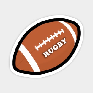 rugby ball Magnet