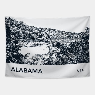 Alabama USA Tapestry